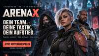 ArenaX &ndash; Kostenloses Cyberpunk-Taktik-Browsergame