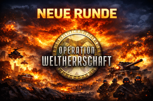 Neustart in Operation Weltherrschaft!