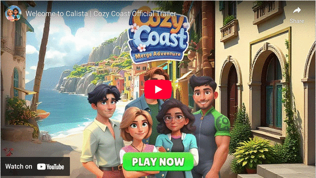 Cozy Coast: InnoGames startet weltweiten Vertrieb der Puzzle-App