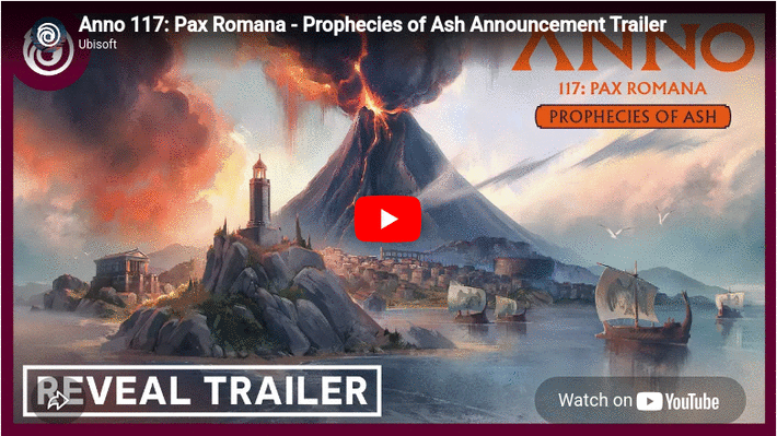Anno 117: Pax Romana – Die Verheißung des Vulkans erscheint am 23. April