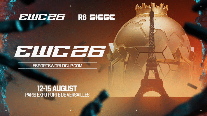Ubisoft beim Esports World Cup 2026: Rainbow Six Siege und Trackmania vertreten