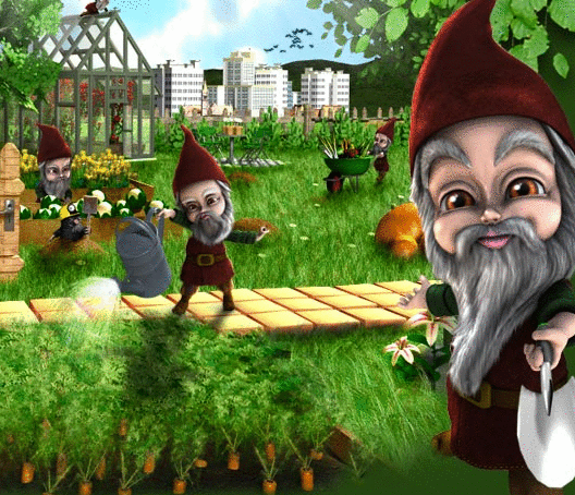 Grünes Glück im Gartenspiel Wurzelimperium