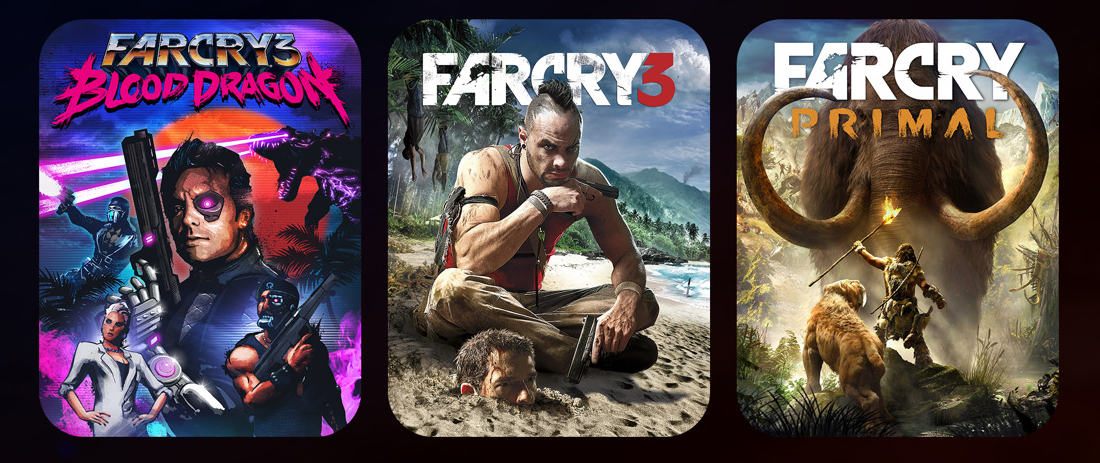 60 FPS Konsolenupdate für Far Cry 3, Blood Dragon und Far Cry Primal verfügbar