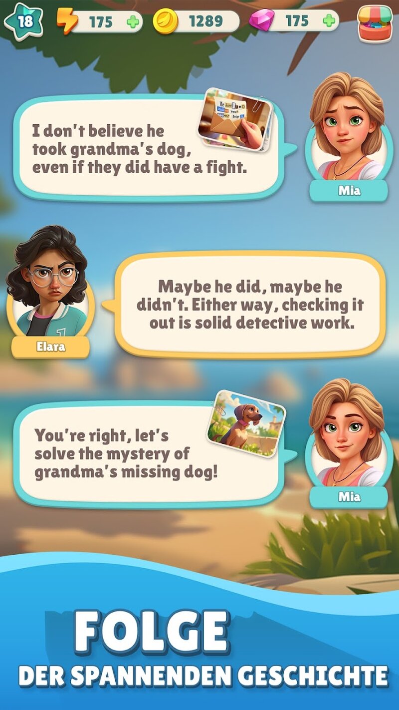 Screenshot Cozy Coast