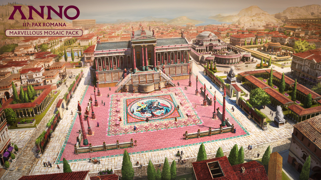 Meisterhafte Mosaik-Erweiterung für Anno 117: Pax Romana startet am 19. Februar