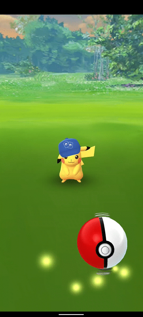 Screenshot Pokémon GO