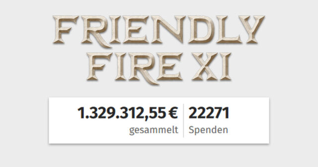 Friendly Fire 11 erzielt neuen Zuschauerspenden-Rekord