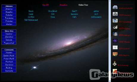 Screenshot NovaGalaxies