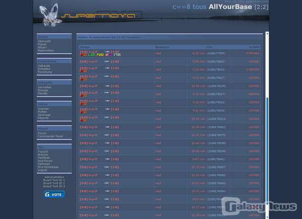 Screenshot Supernova