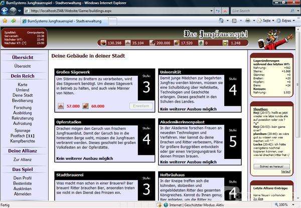 Screenshot Jungfrauenspiel