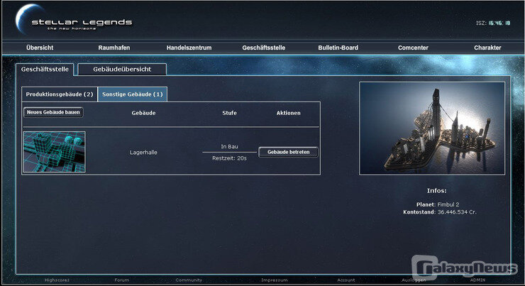 Screenshot Stellar Legends
