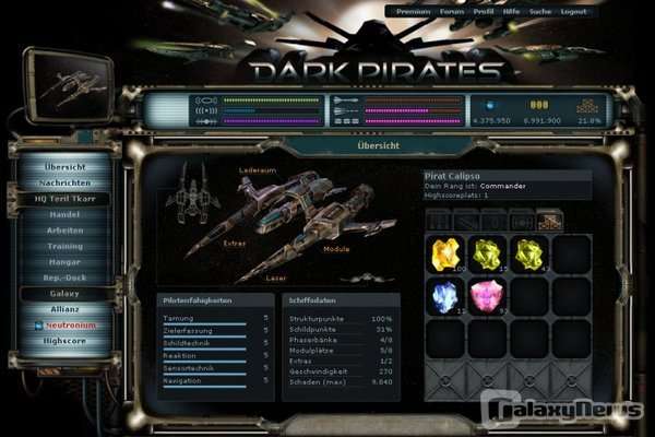 Screenshot Dark Pirates