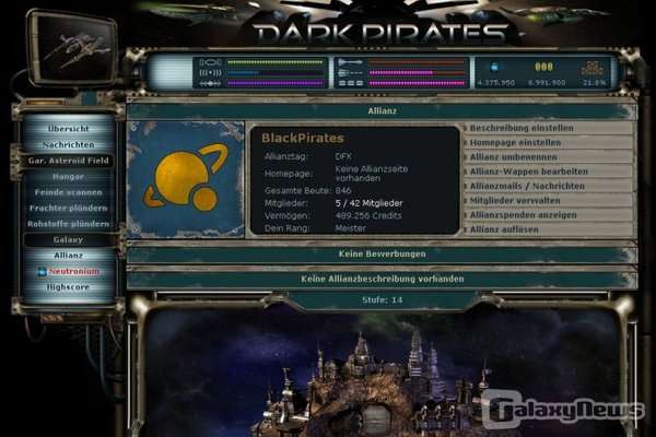 Screenshot Dark Pirates