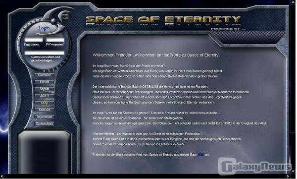 Screenshot Space of Eternity