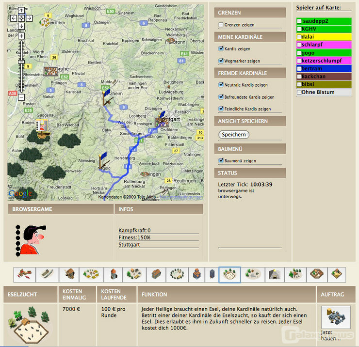 Screenshot Kampfpapst