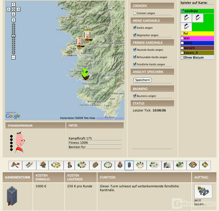 Screenshot Kampfpapst