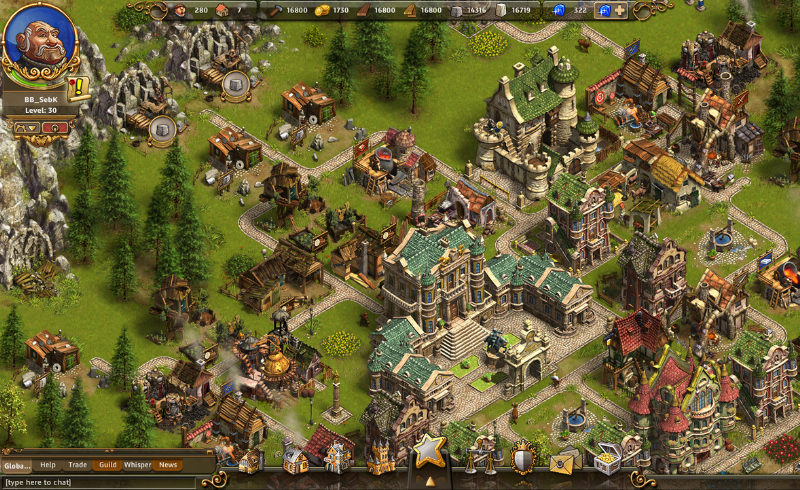 Screenshot The Settlers Online