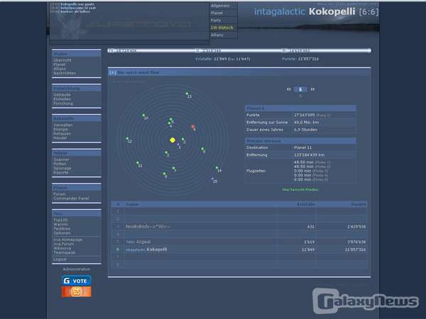 Screenshot Supernova