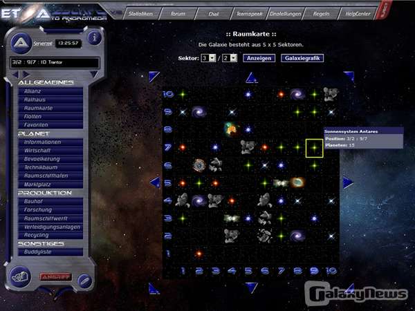 Screenshot EtoA Escape to Andromeda