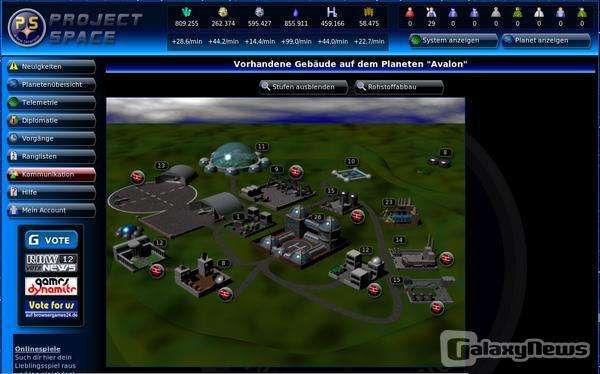 Screenshot Project Space