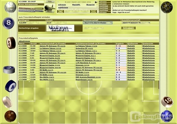 Screenshot ballsimulation.net