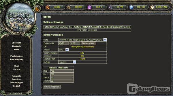 Screenshot Island Wars