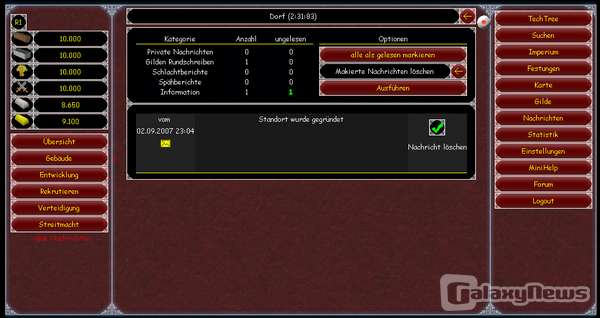 Screenshot Xed-Games Projekt 3