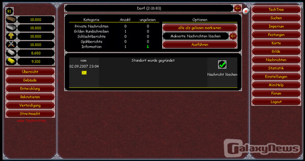 Screenshot Xed-Games Projekt 3