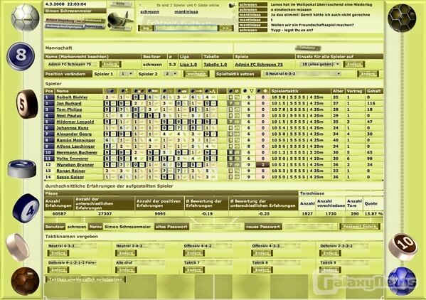 Screenshot ballsimulation.net