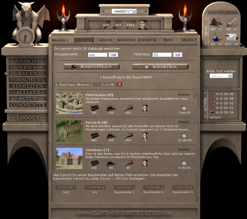 Screenshot Land of Destruction