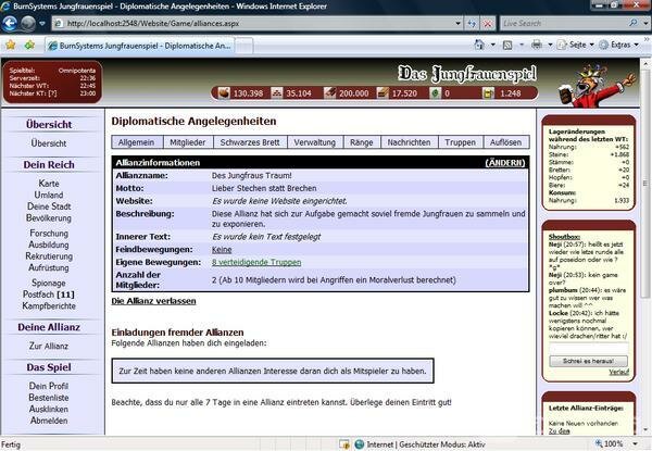 Screenshot Jungfrauenspiel