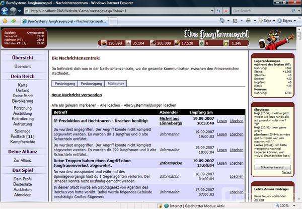 Screenshot Jungfrauenspiel