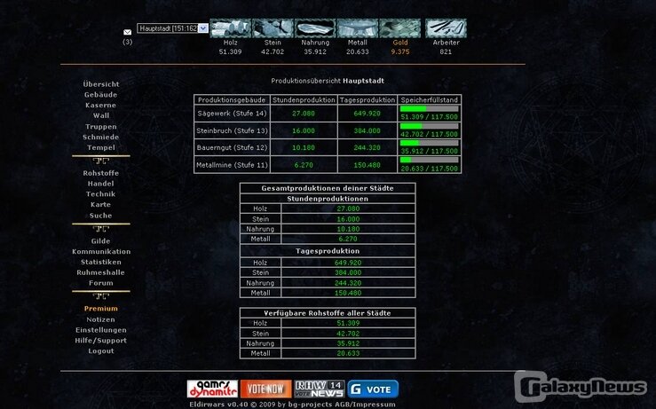 Screenshot Eldirwars