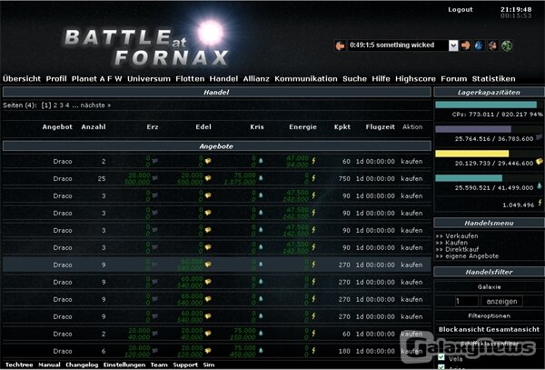 Screenshot Battle at Fornax