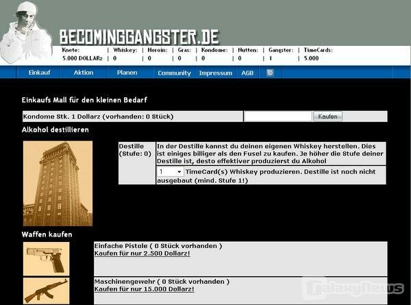 Screenshot Becominggangster - Werde zum Gangster!
