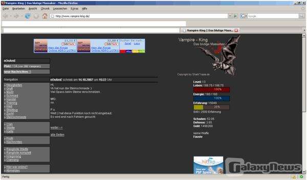 Screenshot Vampire King