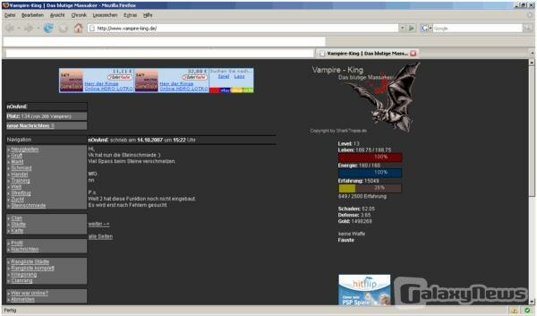Screenshot Vampire King