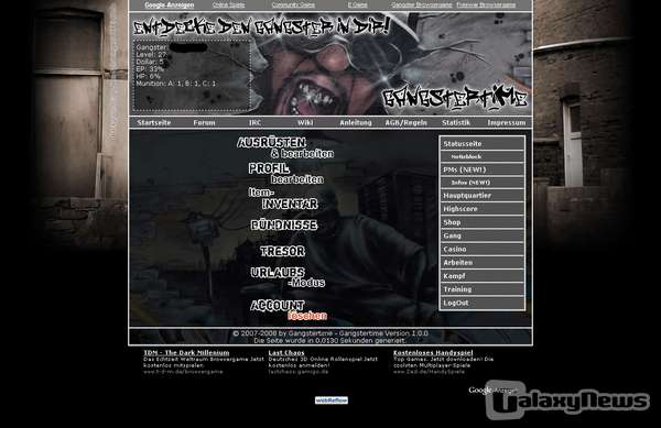 Screenshot Gangstertime