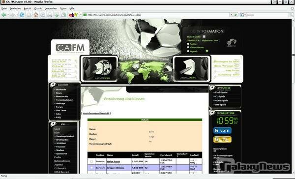 Screenshot CA FManager
