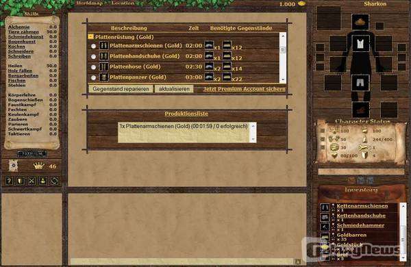 Screenshot Legends of Heroes