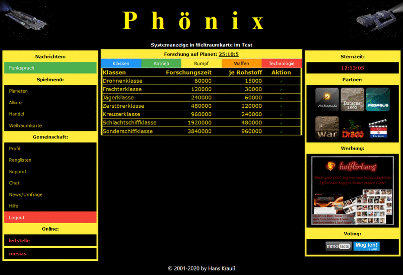 Screenshot Phönix