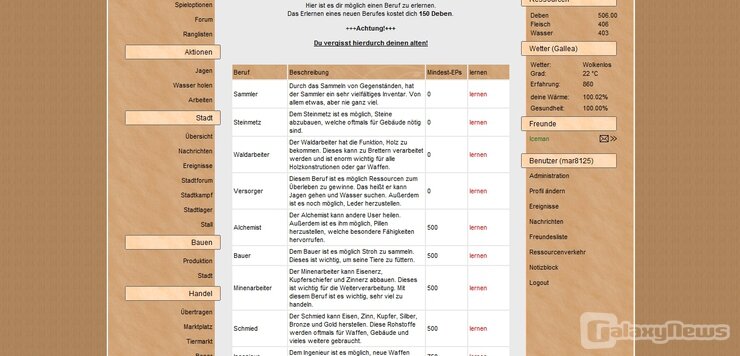 Screenshot Game of Elements