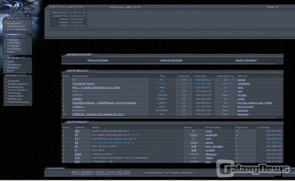 Screenshot Galaxy-Network