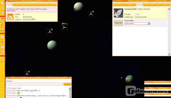 Screenshot Uniteria.de