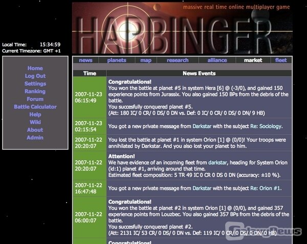 Screenshot Harbinger