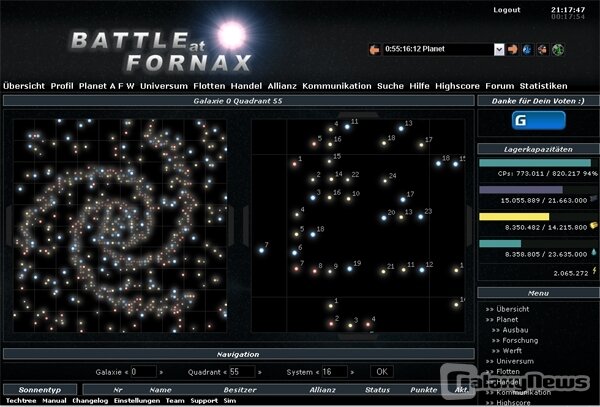 Screenshot Battle at Fornax