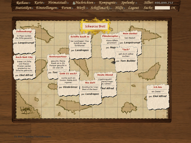 Screenshot Händler und Piraten