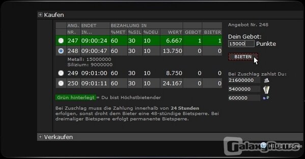 Screenshot ZION networx
