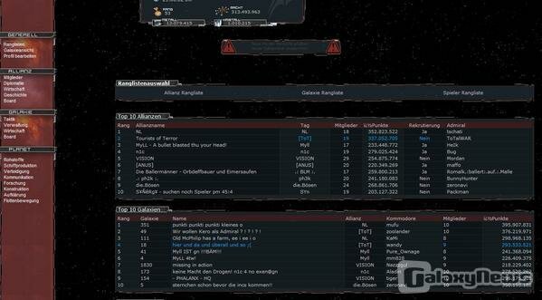 Screenshot Galaxy-Network