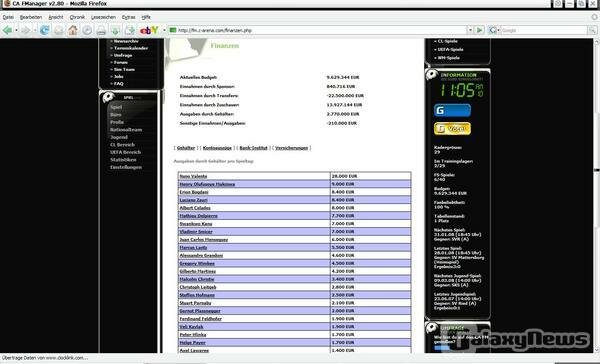 Screenshot CA FManager